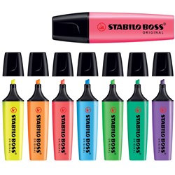 Stabilo Boss Wallet 8 Assorted Highlighters