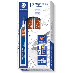 Staedtler Micrograph 0.5mm 2H Lead Refills