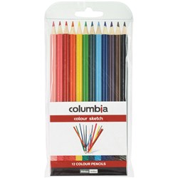 Columbia Coloursketch Pencils Full Length Assorted