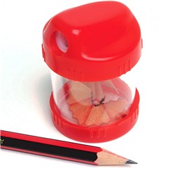 Sharpener Pencil Plastic Single Hole Barrel