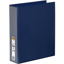 Marbig A4 Blue 4 D Ring 50mm Enviro Insert Binder