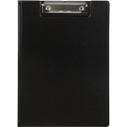 A4 Black PVC Clipfolder