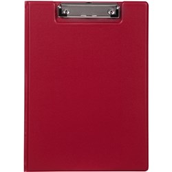 A4 Red PVC Clipfolder