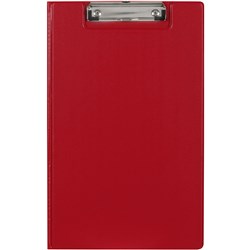 Clipfolder F/Cap PVC Red