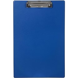 Clipboard F/cap PVC Blue