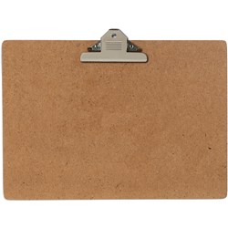 A3 Masonite Landscape Clipboard With Bulldog Clip