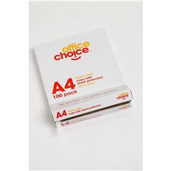 Office Choice A4 Heavy Duty Sheet Protectors