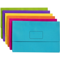 Wallet Document Slimpick F/cap Assorted Brights