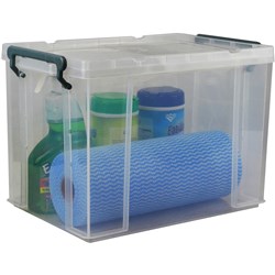 Italplast Stacka 20 Litre Clear Storage Box With Lid