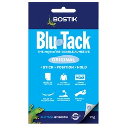 Adhesive Repostionable Bostik Blu-Tack 75gm