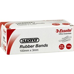 Superior No. 34 Rubber Bands 100gm