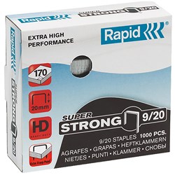 Rapid 9/20 20mm Staples (TBD)