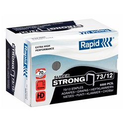 Rapid 73/12 12mm Staples