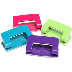 Hole Punch Marbig 2 Summer Colours Assorted