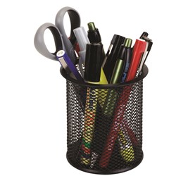 Pen/Pencil Holder Mesh Black Small