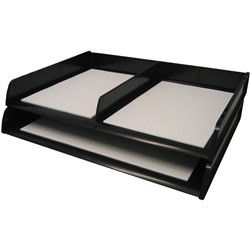 Italplast Black A3 Multi Fit Document Tray