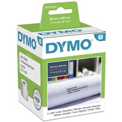 Dymo Labelwriter White 36mmx89mm Address Label