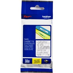 Brother P-touch Tze-135 12mm White/Clear Label Tape