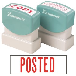 X-Stamper 1047 Posted Red Self Inking S