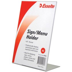 Menu Holder Slanted A5 Portrait