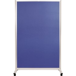 Mobile D/Sided Blue Fabric 1800x1200mm Display Panel