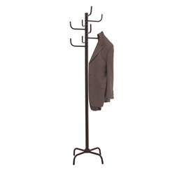 Coat Rack Jastek Black 8 Hook