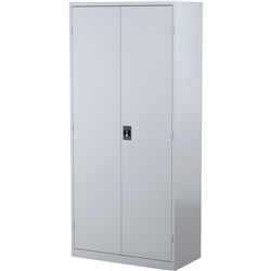 Steelco Silver Grey 2000x914x463mm 4 Shelf Stationery Cupboard