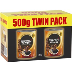 Nescafe Blend 43 Coffee 1kg (500gm Twin Pack)