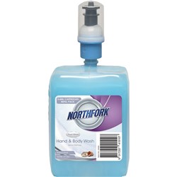 Northfork Antibacterial Liquid Hand Wash Pearl Blue 1L