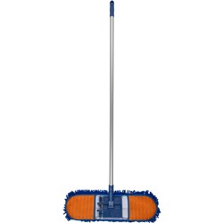 Cleanlink Chenille Dust Mop Aluminium Handle 125X20X60Cm