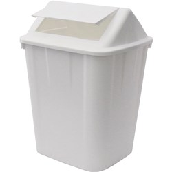 Italplast Waste Bin 32 Litre White