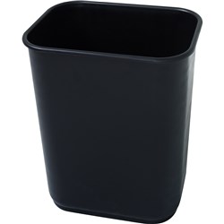 Bin Jastek Waste Paper 39 Litre Black