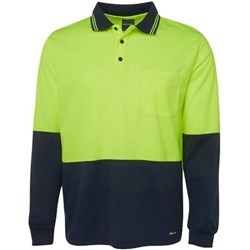 Zions Hi-Vis Long Sleeve Traditional Polo