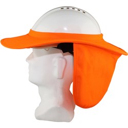 Maxisafe Hard Hat Accessories Hard Hat Brim With Neck Flap