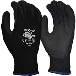 Maxisafe Medium Black Knight Sub Zero Synthetic Coated Insulated Gloves