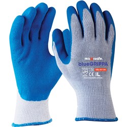 Maxisafe Small Synthetic Coated Blue Grippa Gloves