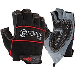 Maxisafe 2X-Large G-Force Grip Fingerless Mechanics Gloves