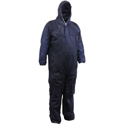 Maxisafe Disposable Coveralls Polypropylene Washable Blue