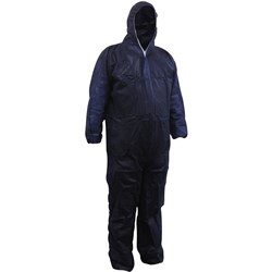 Maxisafe Disposable Coveralls Polypropylene Washable Blue