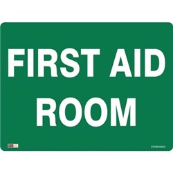 Zions First Aid Room 45x60cm Polypropylene Emergency Sign