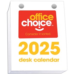 Office Choice 2025 Top Punch Calendar Refill