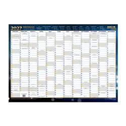 Writeraze 2027 QC2 500x700mm Executive Laminated Year Planner