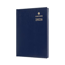 Collins 2026 Sterling 384 A5 Week To View Blue Diary