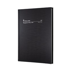 Collins 2026 Kingsgrove 381 A5 Week To View Black Diary