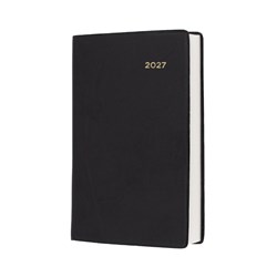 Collins 2027 Belmont 157 B7R 80x125mm Day To A Page Black Diary