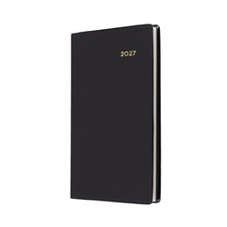 Collins 2027 Belmont 357 Pocket Week To View Black Diary