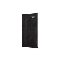 Debden 2027 Kyoto Recycled B6/7 Slimline Week To View Black Diary