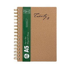 Cumberland 2024 Ecowise A5 Week To View Wiro Kraft Diary