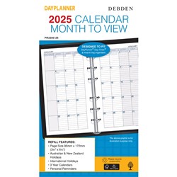 Debden 2025 Dayplanner Executive Week To View Diary Refill