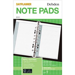 Debden DayPlanner Desk Notepad White Refill